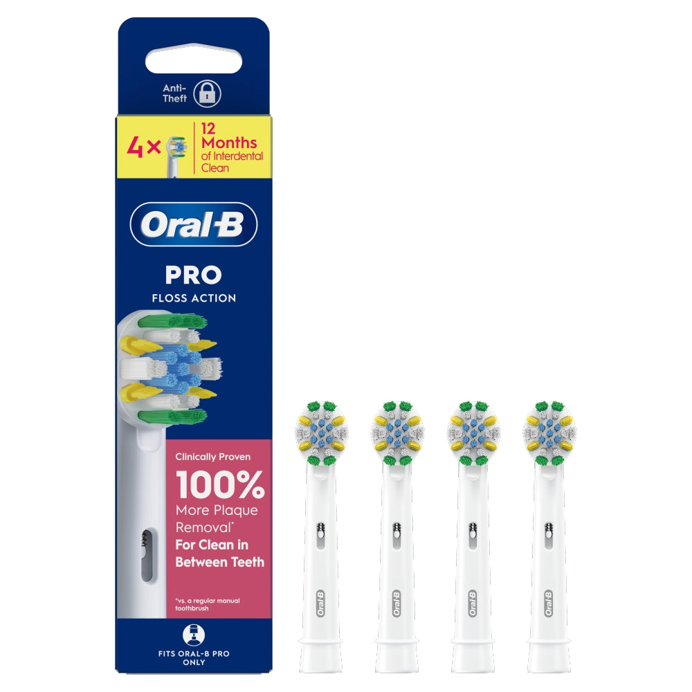 Oral-B PRO Floss Action opzetborstels 4 stuks
