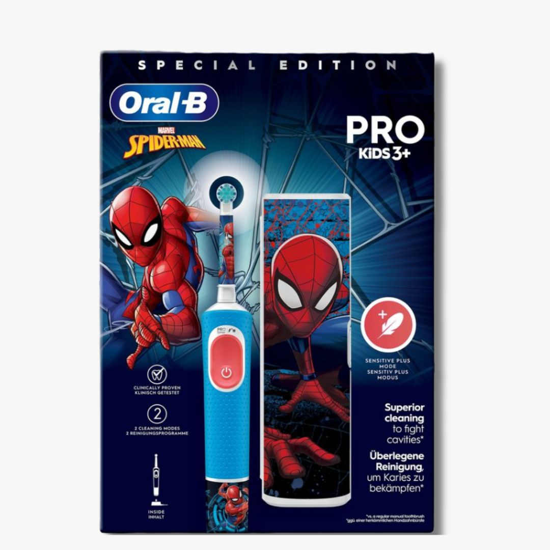 Oral-B Spiderman - Elektrische tandenborstel - Reisetui