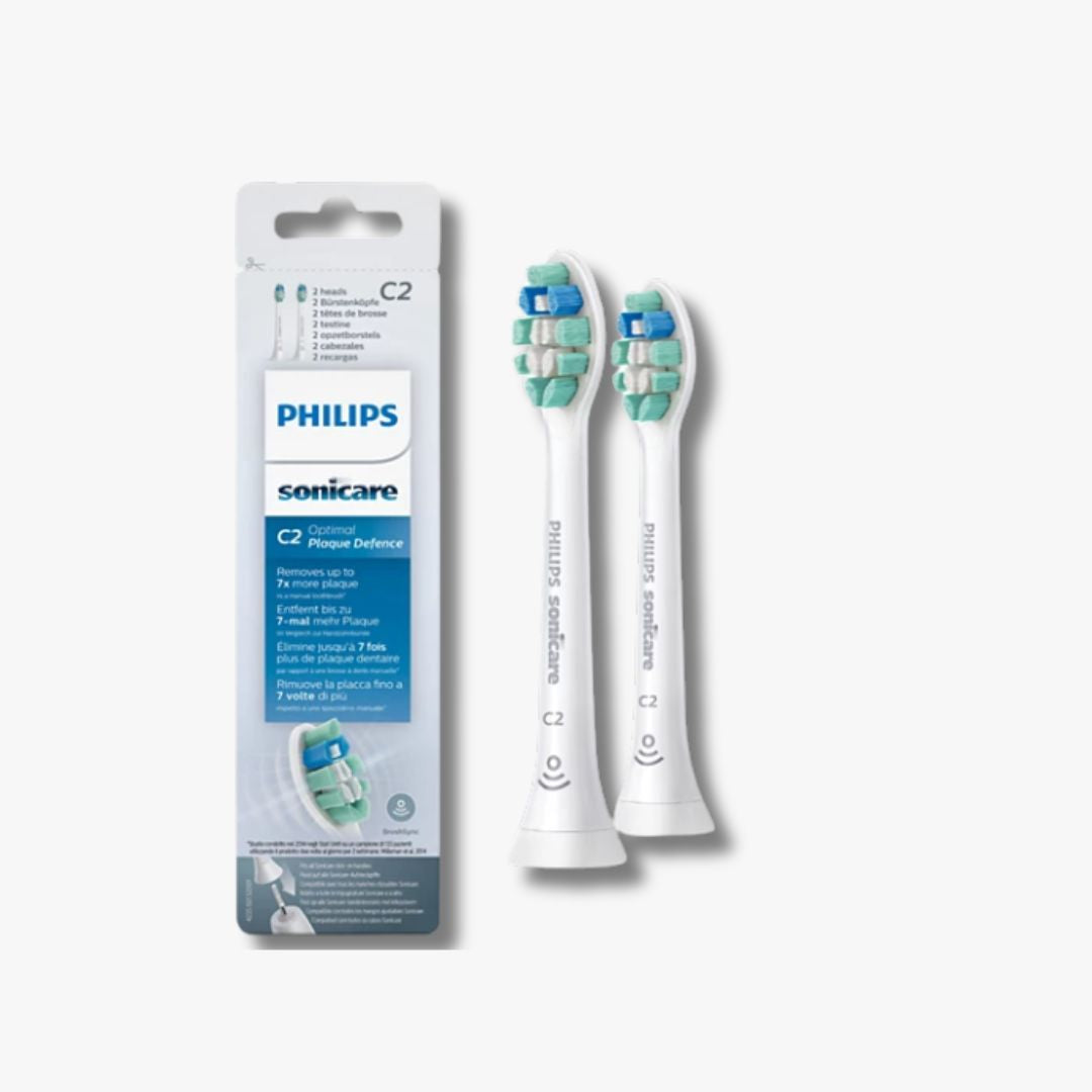 Philips Sonicare C2 Optimal Plaque Defence - 2 stuks