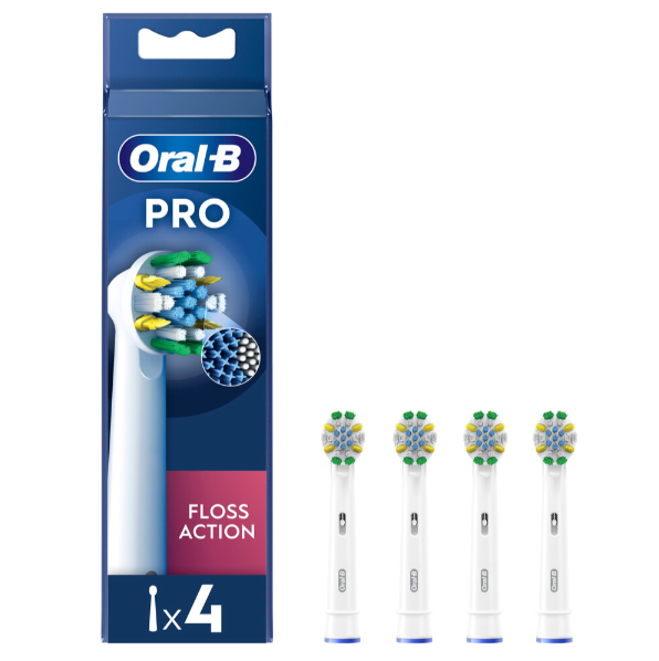 Oral-B PRO Floss Action opzetborstels 4 stuks