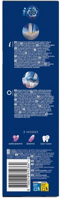 Oral-B iO series 2 Clean & Care Elektrische Tandenborstel Groen met Reisetui