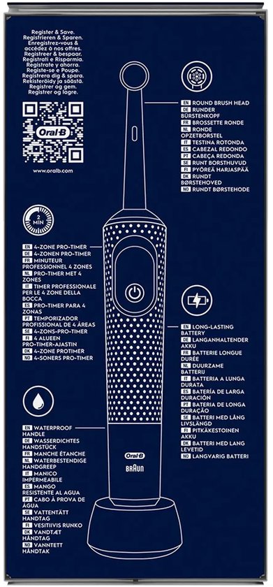 Oral-B Vitality Pro - Elektrische Tandenborstel - Blauw