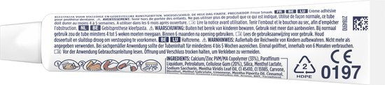 Fixodent Plus Kleefpasta Food Barrier - Fris - 6 x 40ml