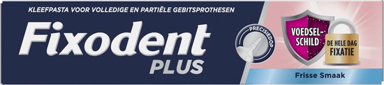 Fixodent Plus Kleefpasta Food Barrier - Fris - 6 x 40ml