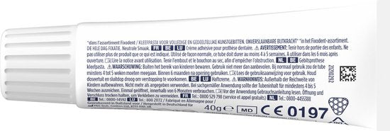 Fixodent Plus Kleefpasta Onverslaanbare Bijtkracht - 6 x 40ml