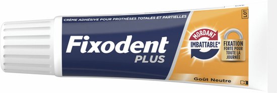 Fixodent Plus Kleefpasta Onverslaanbare Bijtkracht - 6 x 40ml