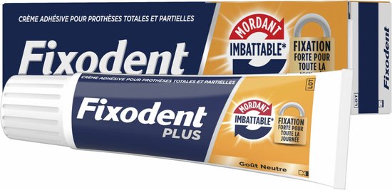Fixodent Plus Kleefpasta Onverslaanbare Bijtkracht - 6 x 40ml