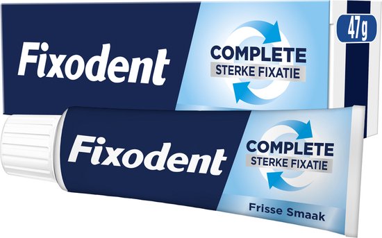 Fixodent Complete Sterke Fixatie Kleefpasta Original Fresh - 6 x 47ml