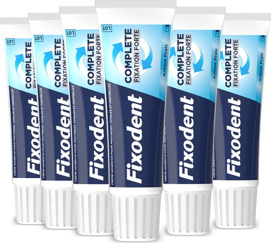 Fixodent Complete Sterke Fixatie Kleefpasta Original Fresh - 6 x 47ml