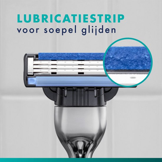 Gillette Mach3 - 1 Handvat + 3 - Scheermesjes