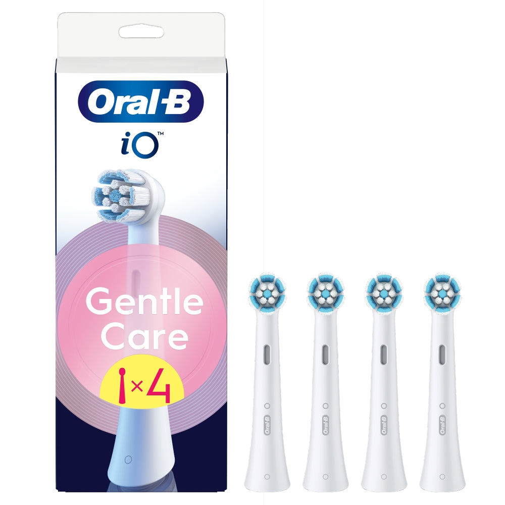 Oral-B iO Gentle Care - Opzetborstels – Wit - 4 stuks