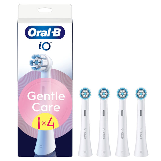 Oral-B iO Gentle Care - Opzetborstels – Wit - 4 stuks