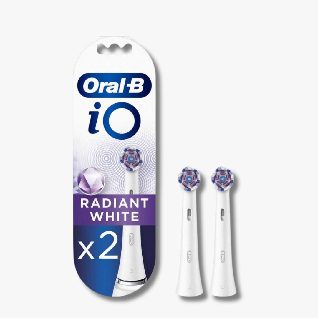 Oral-B iO Radiant White - Opzetborstels - 2 stuks