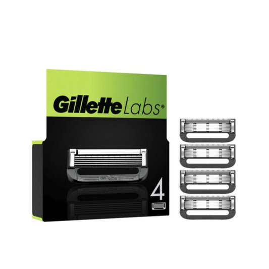 Gillette Labs blades scheermesjes voor mannen - 4 Stuks