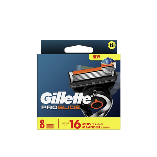 Gillette ProGlide Scheermesjes Voor Mannen - 8 stuks
