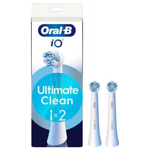 Oral-B iO Ultimate Clean - Opzetborstels - Wit - 2 stuk