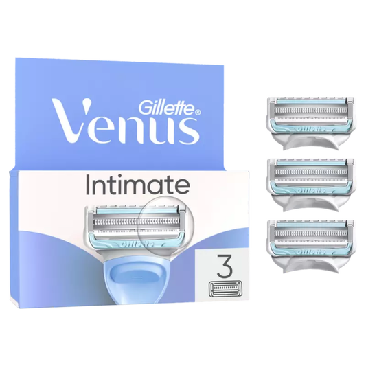 Gillette Venus Intimate voor de intieme zone - 3 Scheermesjes
