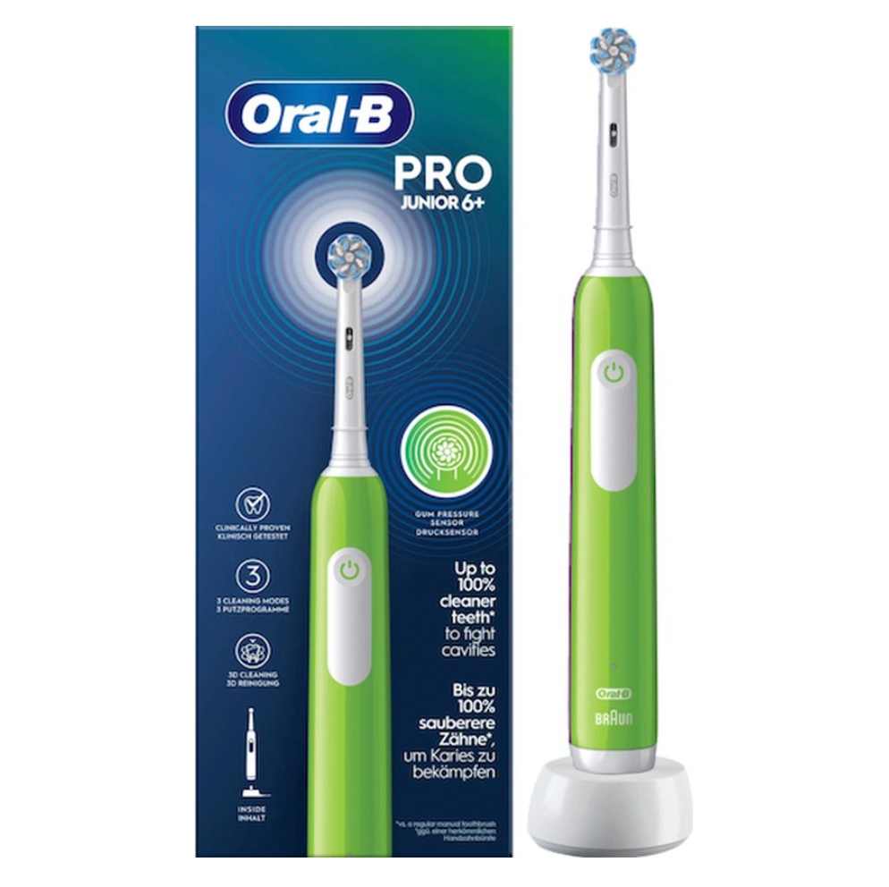 Oral-B PRO Junior 6+ Groen Elektrische Tandenborstel