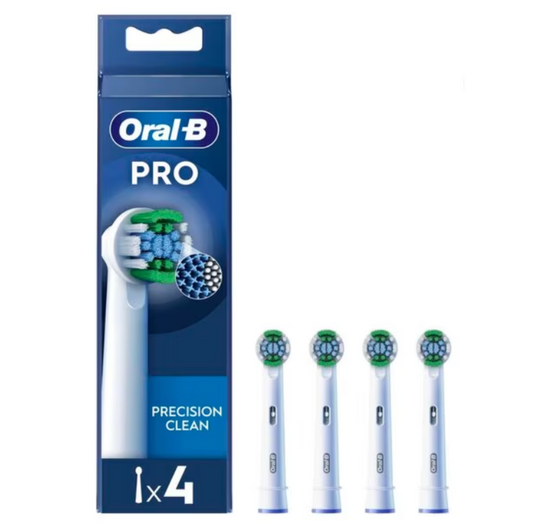 Oral-B PRO Opzetborstels Precision Clean - 4 stuks