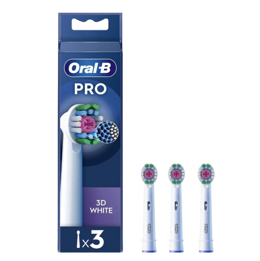 Oral-B PRO 3D White opzetborstels 3 stuks