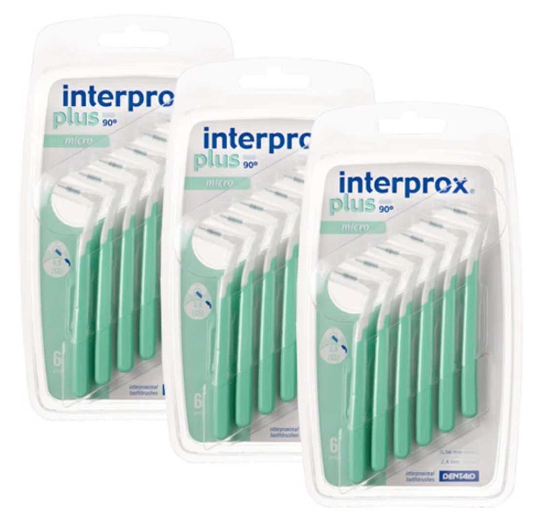 Interprox Plus Micro Flosdraad - 2,4 mm - 6 stuks