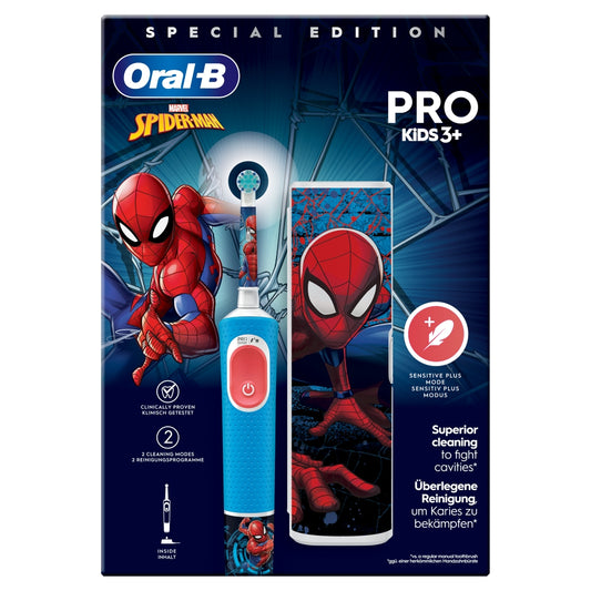 Oral-B Spiderman - Elektrische tandenborstel - Reisetui