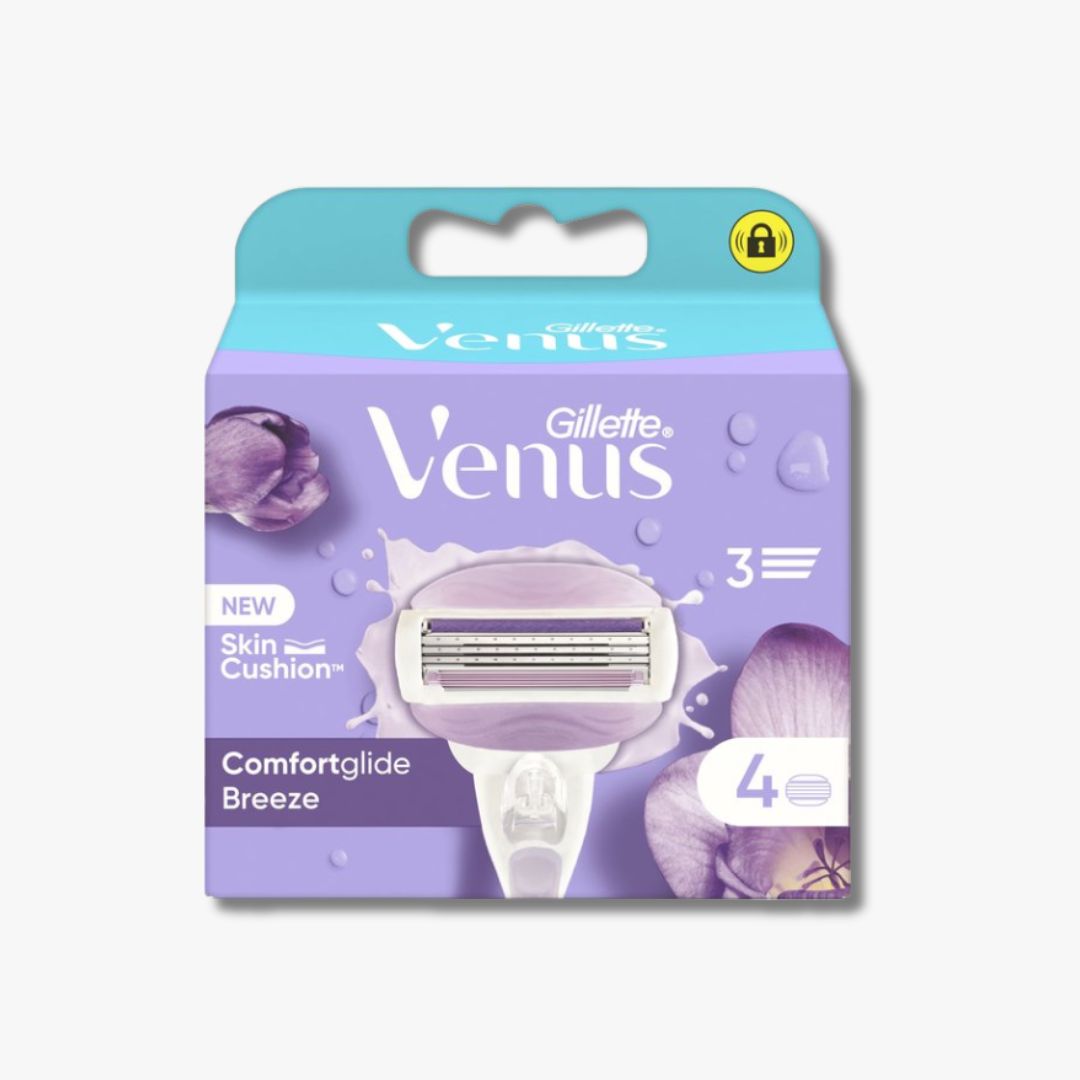 Gillette Venus Scheermesjes ComfortGlide Breeze 4 stuks