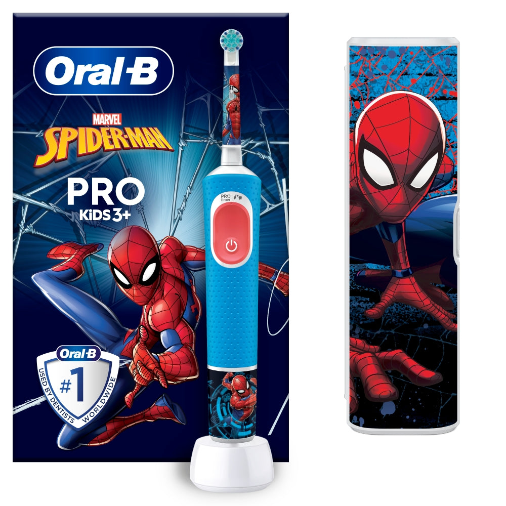 Oral-B Spiderman - Elektrische tandenborstel - Reisetui