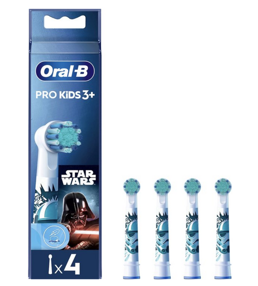 Oral-B PRO Kids - Star wars opzetborstels 4 stuks - CleanMaximiser