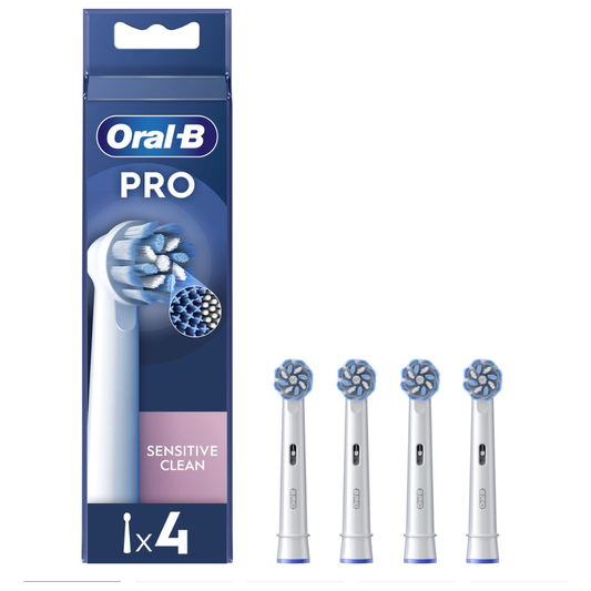 Oral-B PRO Sensitive Clean opzetborstels 4 stuks - CleanMaximiser