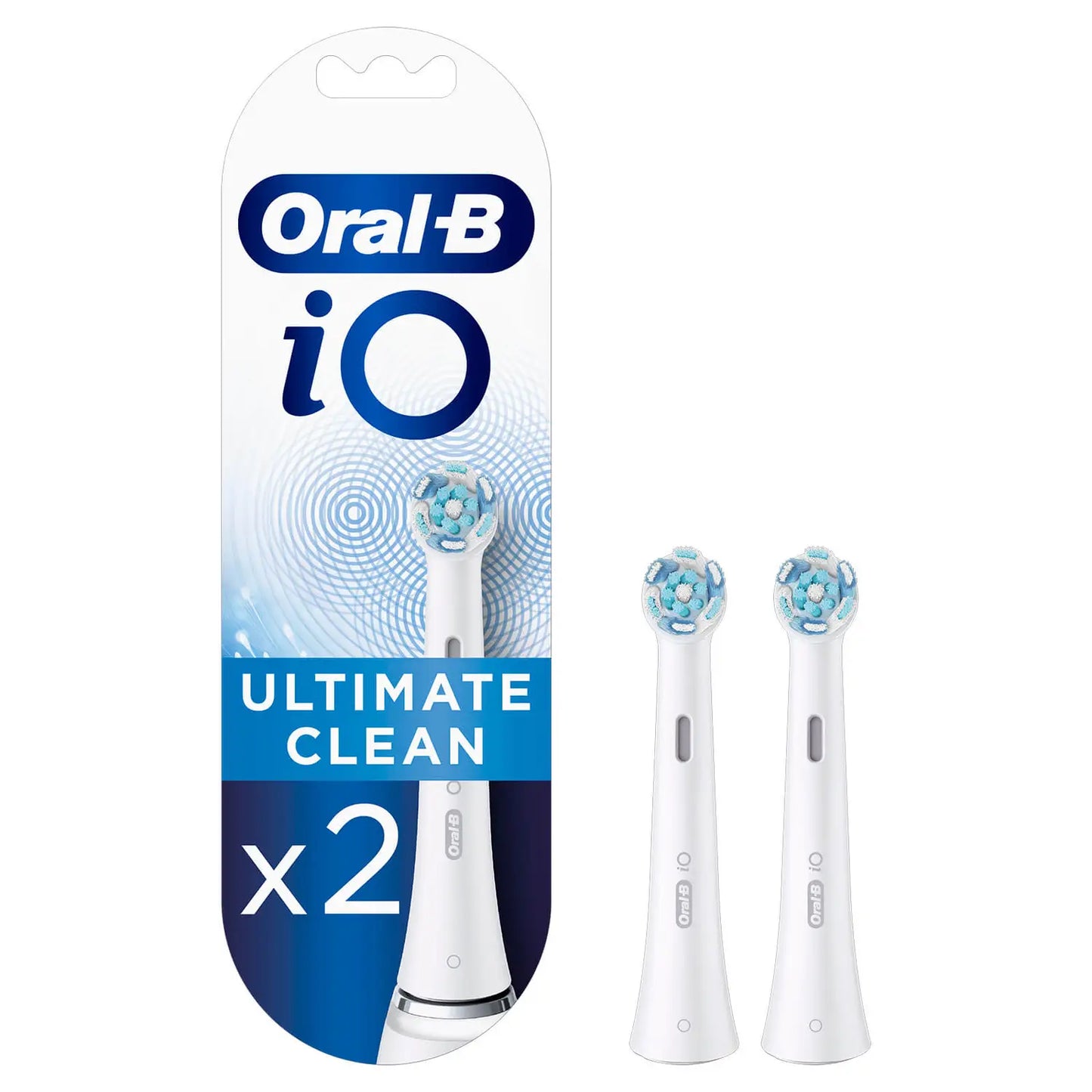 Oral-B iO Ultimate Clean - Opzetborstels - Wit - 2 stuks